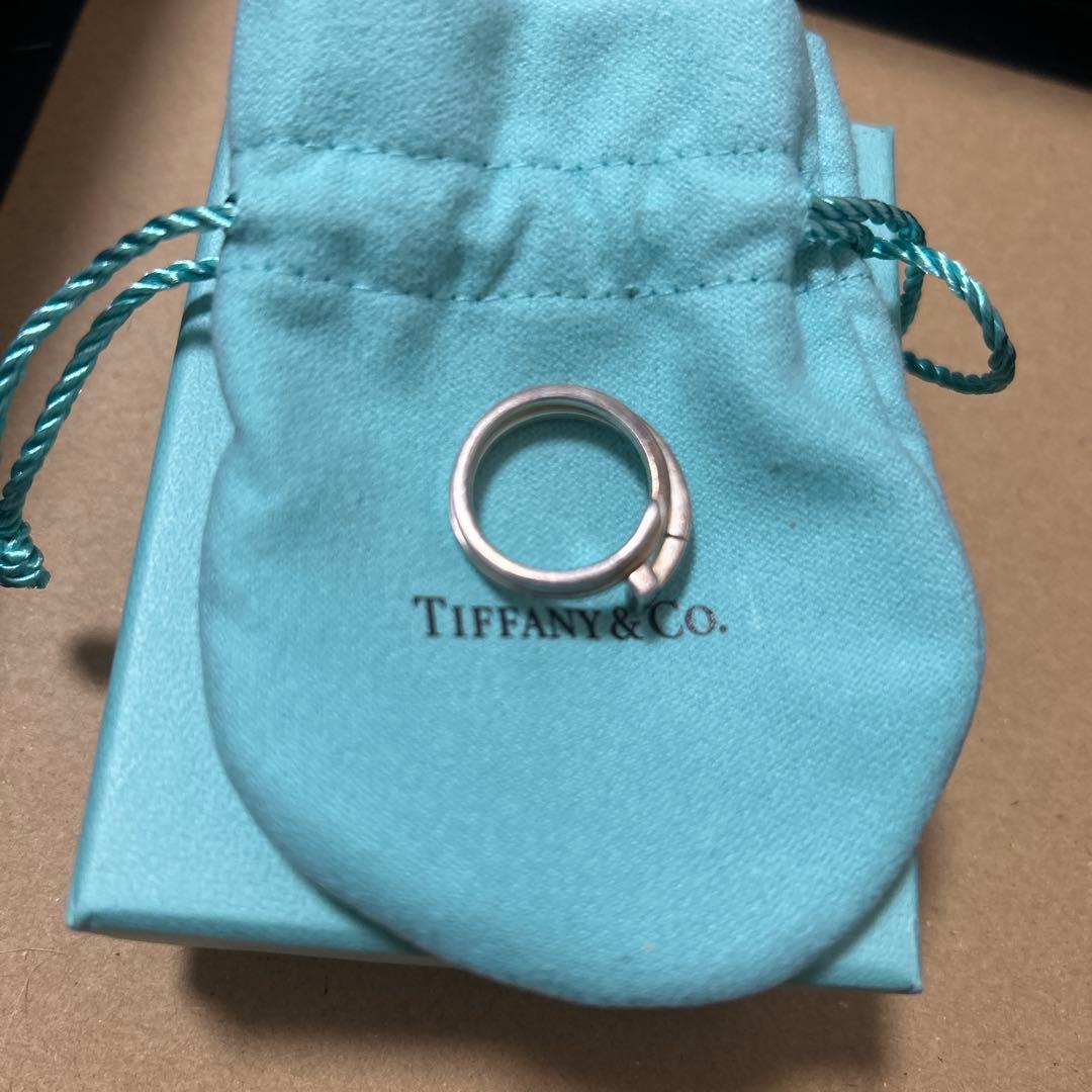 ティファニー TIFFANY Tスクエア ラップ リング 13号
