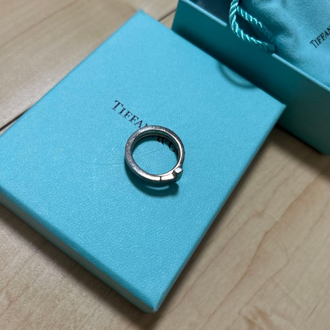 ティファニー TIFFANY Tスクエア ラップ リング 13号