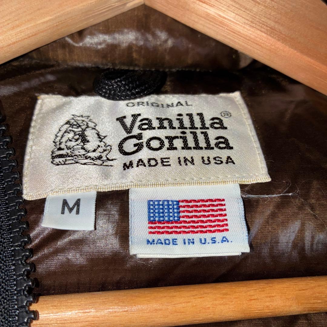 Ⓜ️USA製 Vanilla Gorilla ヌプシダウンジャケット お兄系