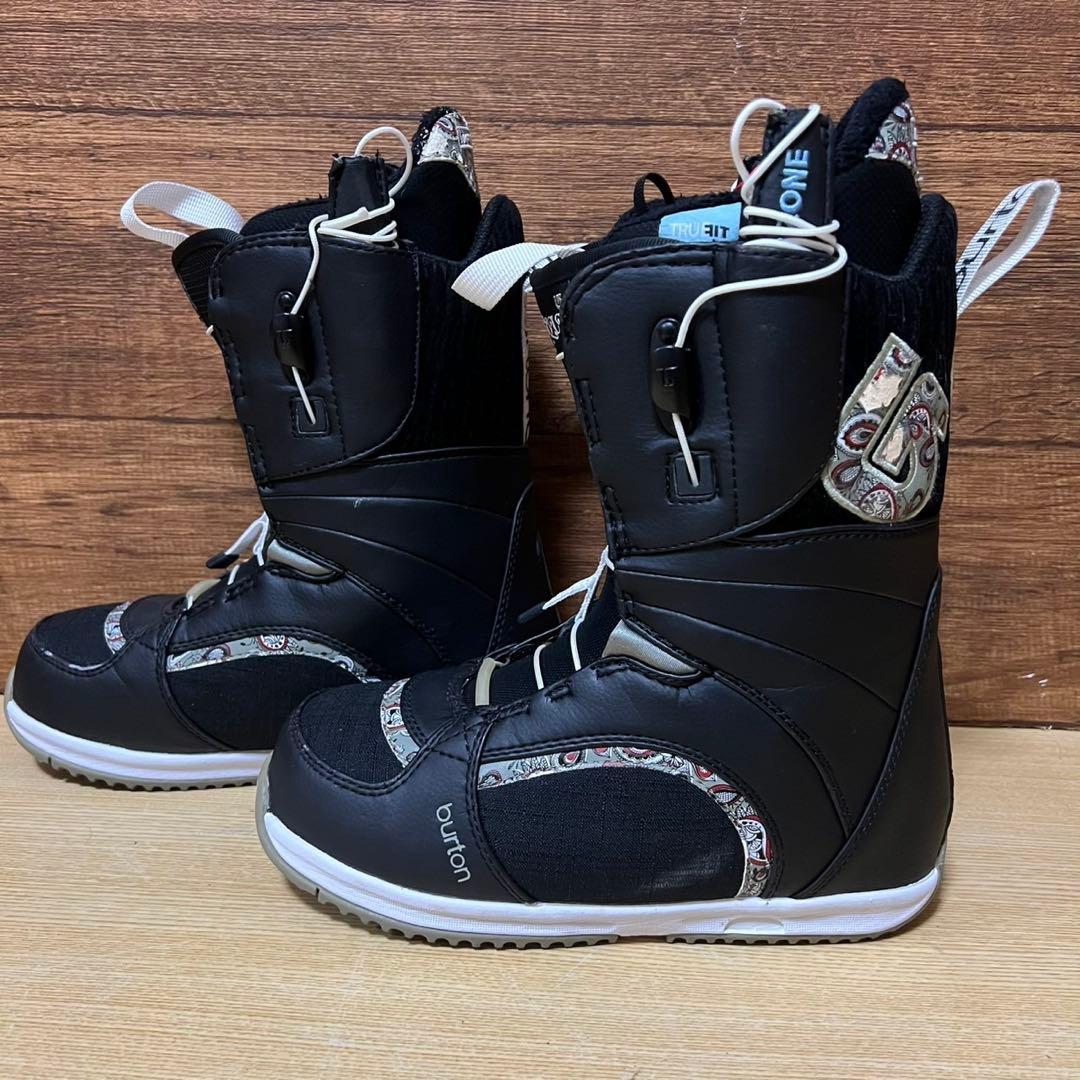 美品　BURTON フライングＶ　レディース　スノーボード5点セット　ブーツ無し