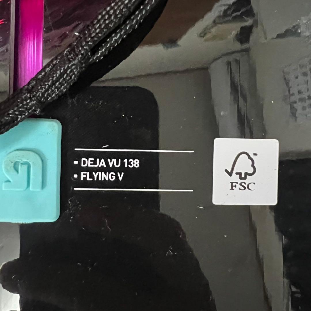 美品　BURTON フライングＶ　レディース　スノーボード5点セット　ブーツ無し