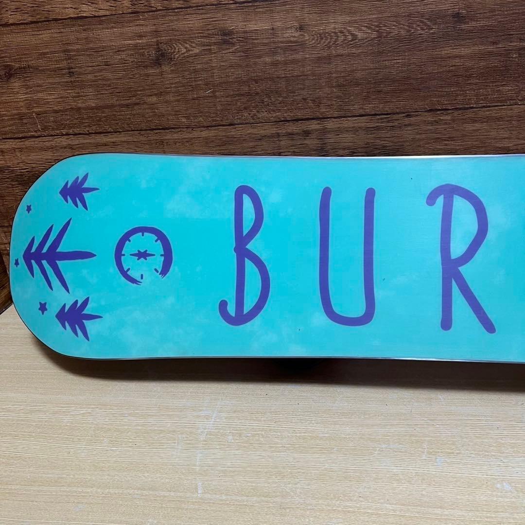 美品　BURTON フライングＶ　レディース　スノーボード5点セット　ブーツ無し