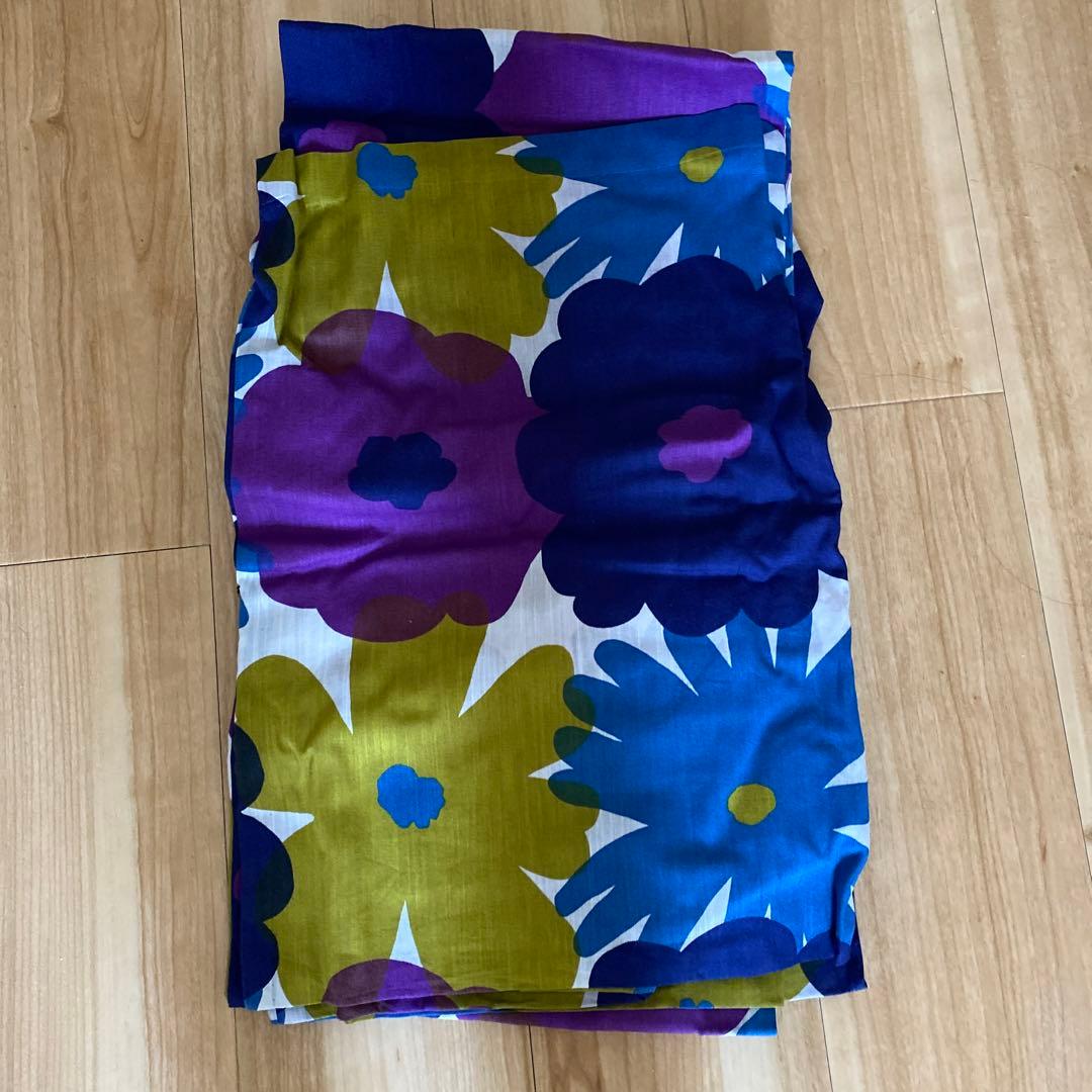 sou sou 浴衣　おおらかとりどり　紫　黄色　青