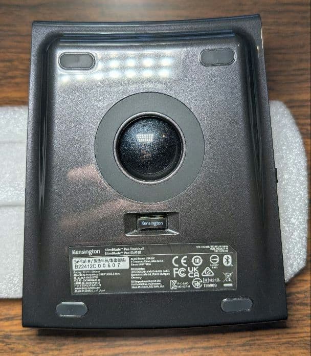 美品・ケース付 Kensington SlimBlade Pro グレー