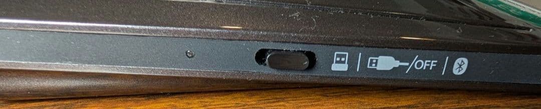 美品・ケース付 Kensington SlimBlade Pro グレー