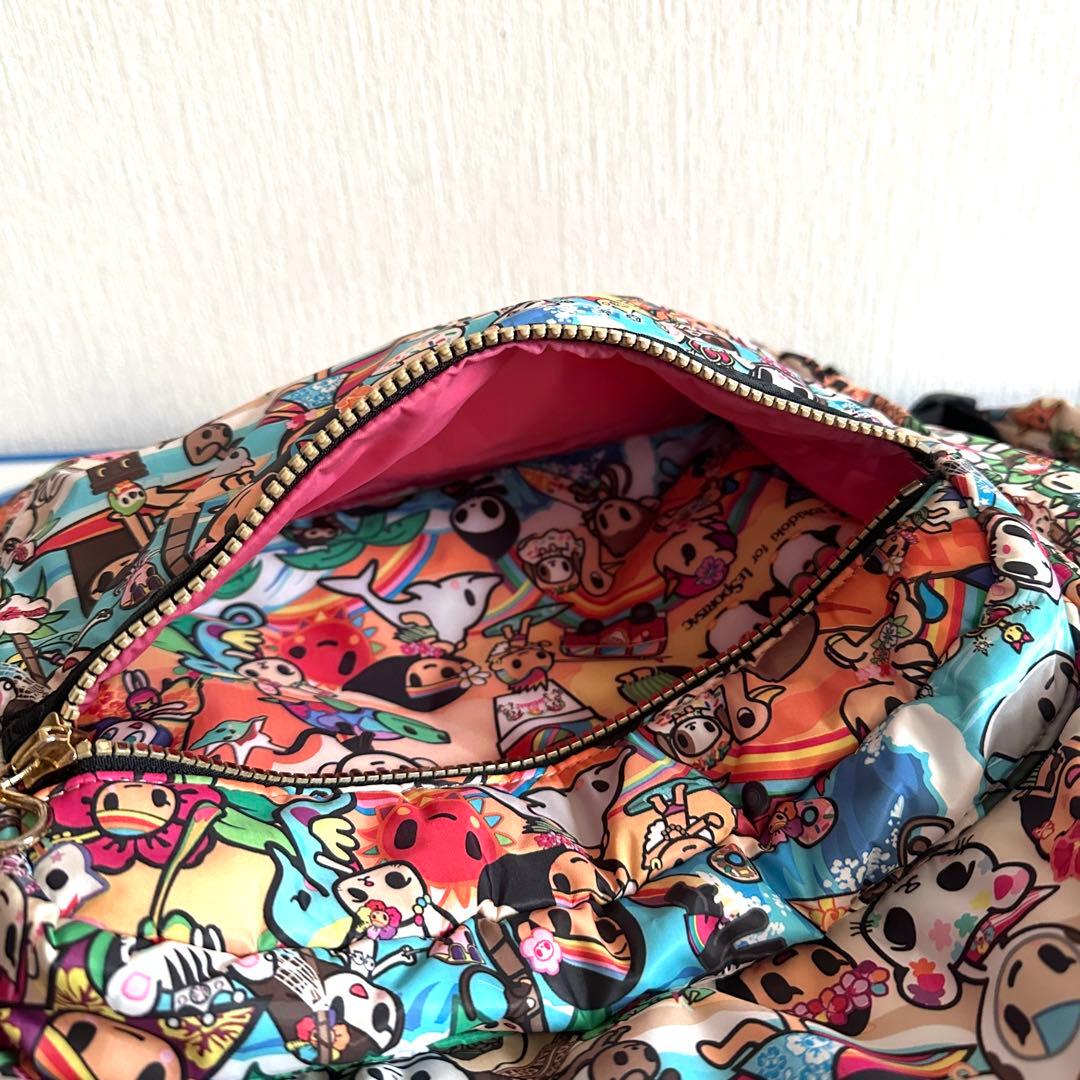 ハワイ限定品✨レスポートサック トキドキ リュックサック 大容量 チャーム付き