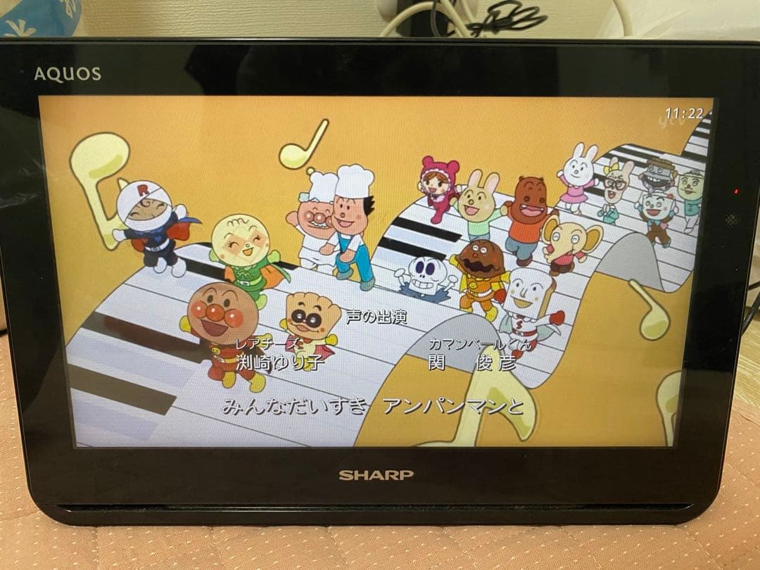 シャープ12型テレビ