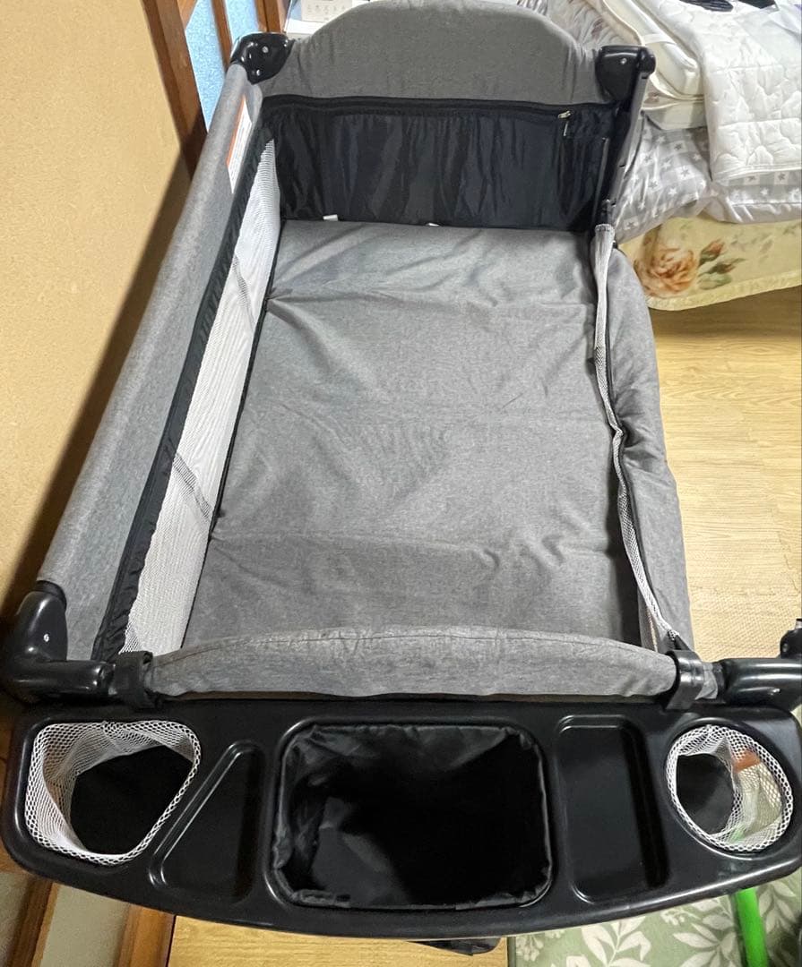 【まな】john life ベビーベッド　プレイヤード　添い寝