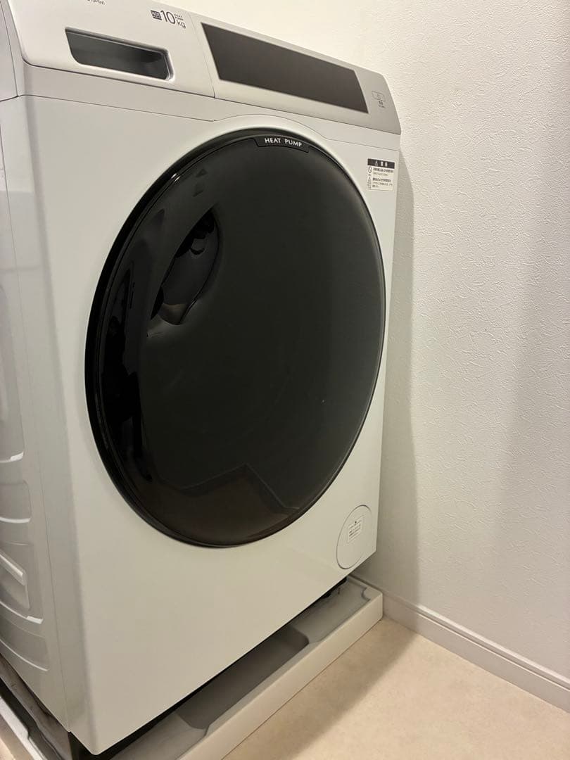 AQUA ドラム式洗濯乾燥機 2024年製　AQW-D10P-R ヒートポンプ式