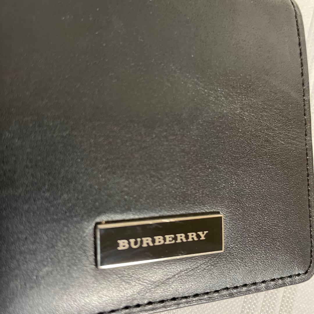 未使用品 バーバリー BURBERRY 小銭入れ ケース レザー ブラック