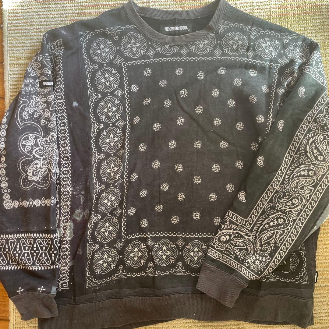 NEIGHBORHOOD バンダナ柄 スウェット