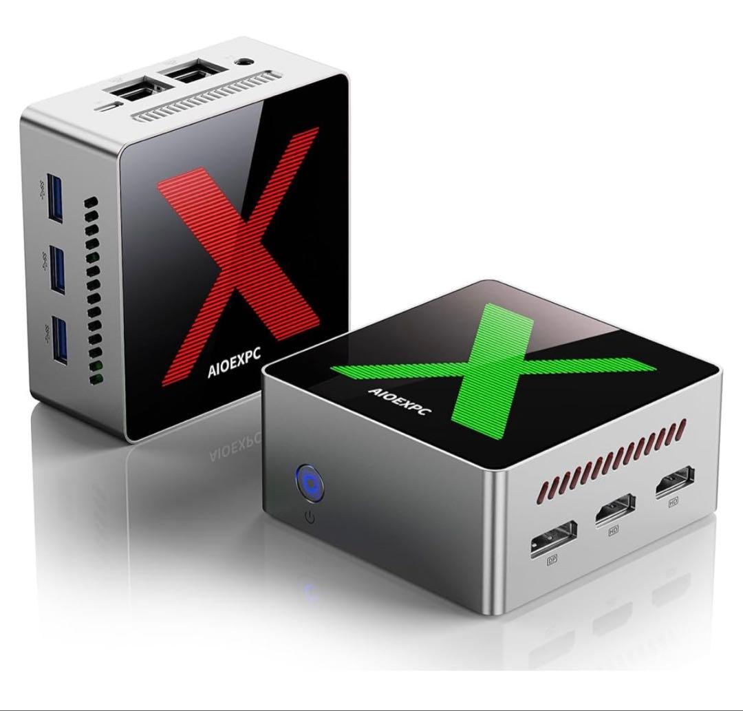 【Win11ミニPC】DDR5 12GB 256GB SSD