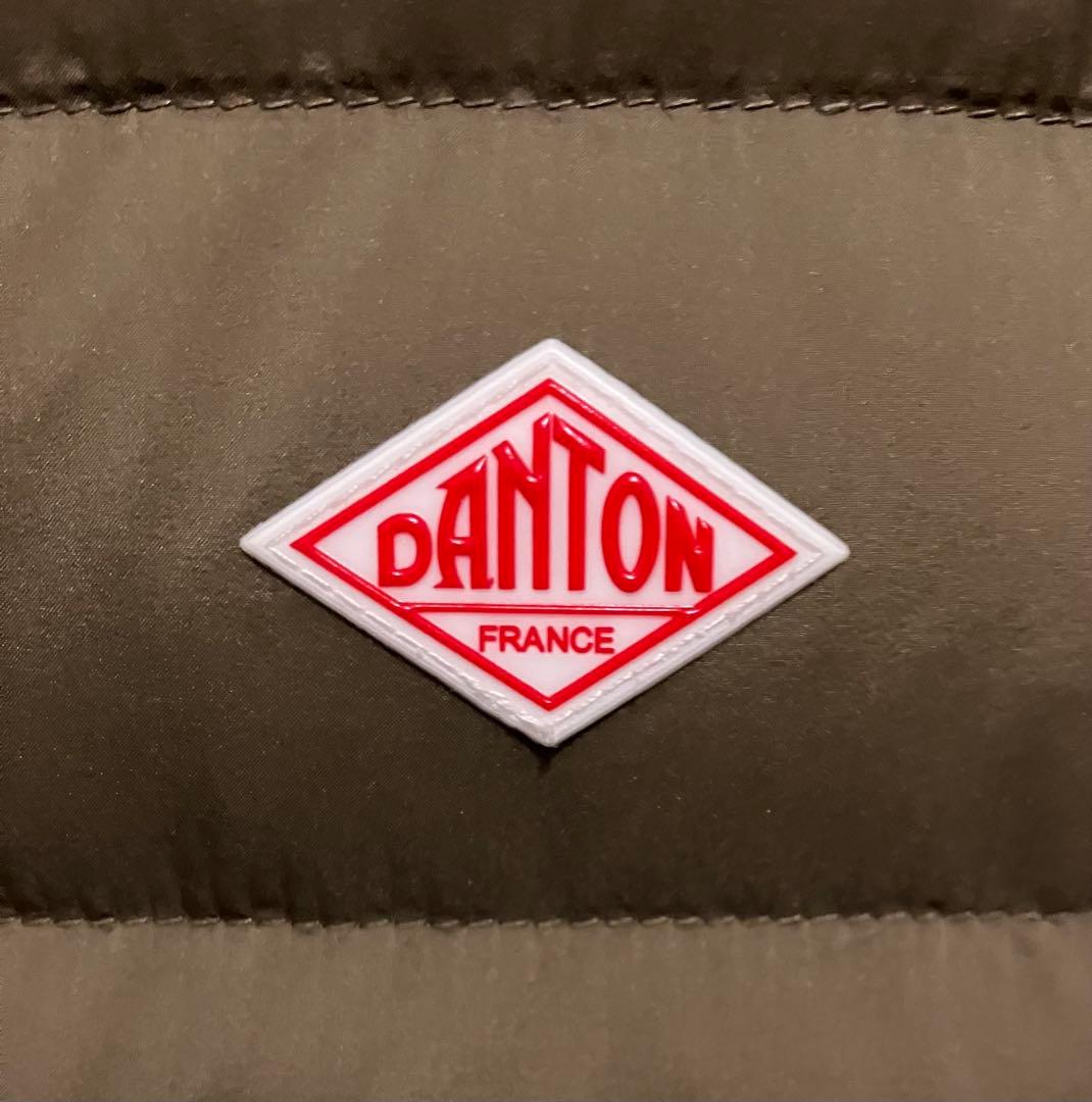 美品 DANTON ダントン ミドルダウンジャケット ダウン フード