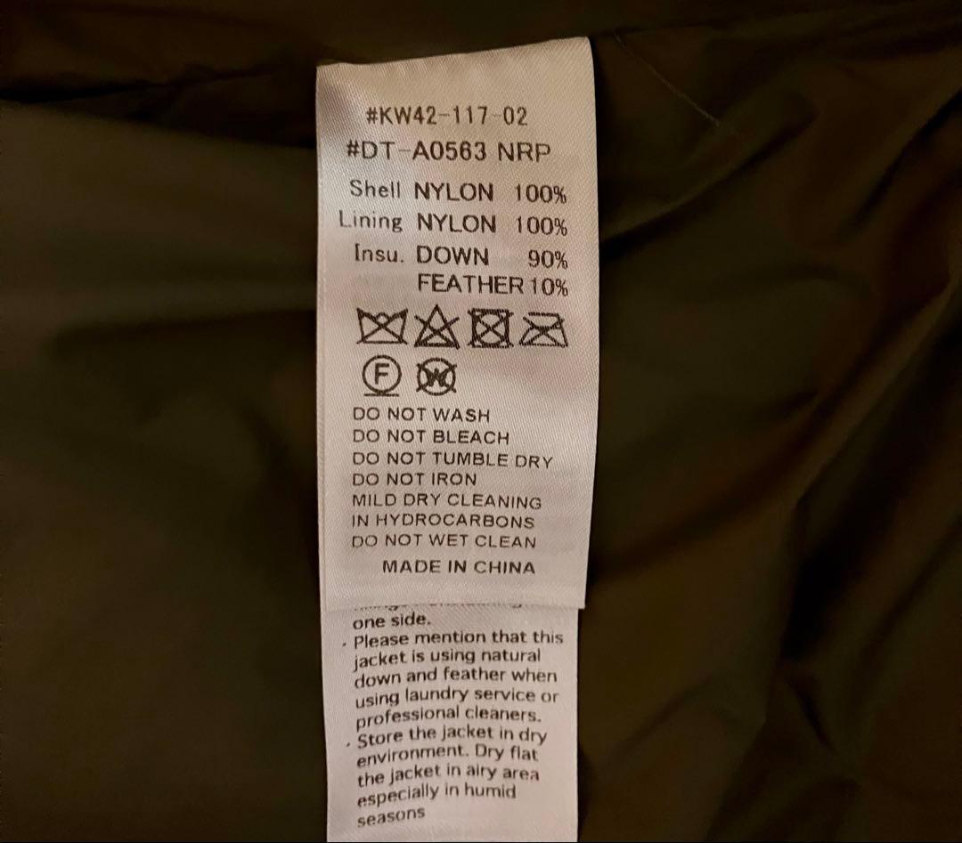 美品 DANTON ダントン ミドルダウンジャケット ダウン フード