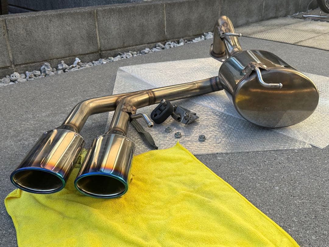 アクア ‼️ G's用 ガナドール センターマフラー 車検対応