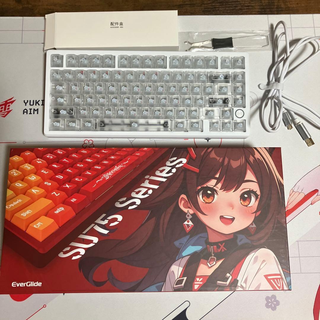 キーボード everglide su75 pro