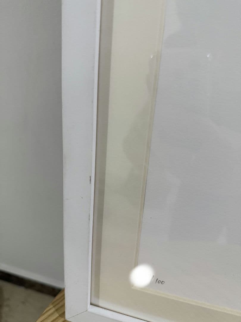 直筆サイン 大友昇平 平成聖母 シルクスクリーン