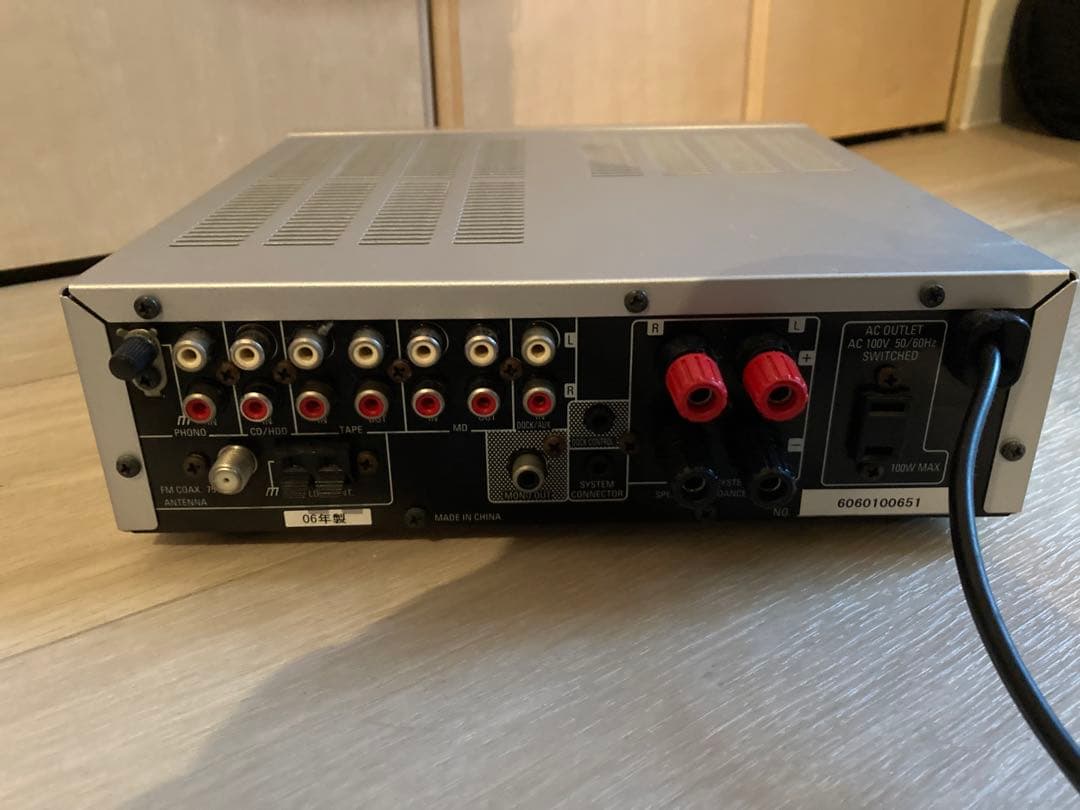 PHONO有り　DENON アンプ　DRA-F102