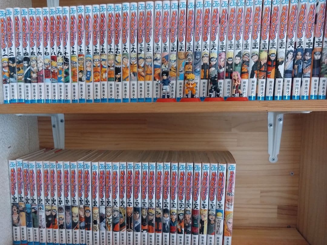 NARUTO 全巻セット+外伝 おまけでミニフィギュア付き 送料込み☆早い者勝ち