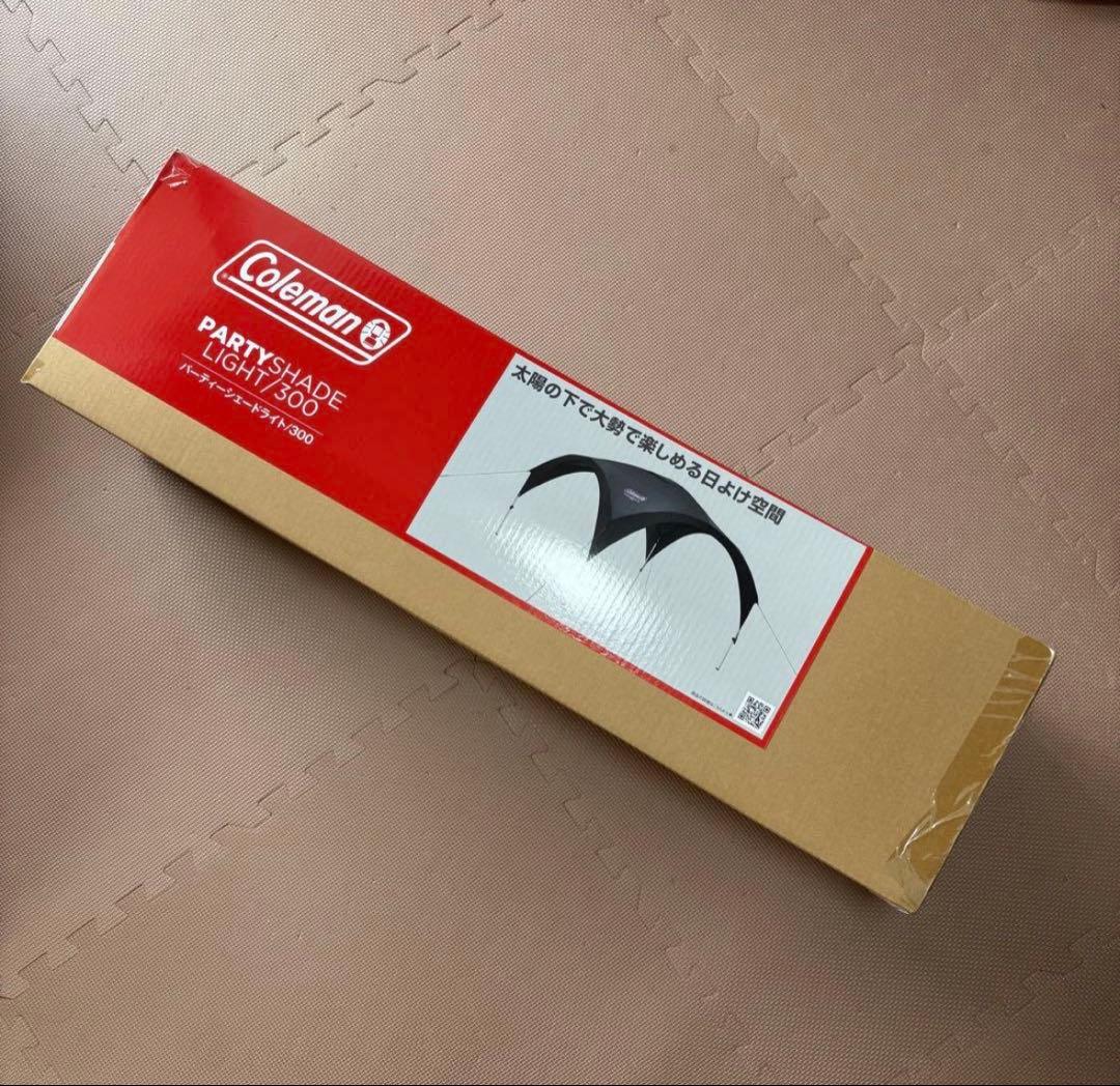 コールマン　パーティーシェードライト/300 ブラック　テント　シェード　タープ