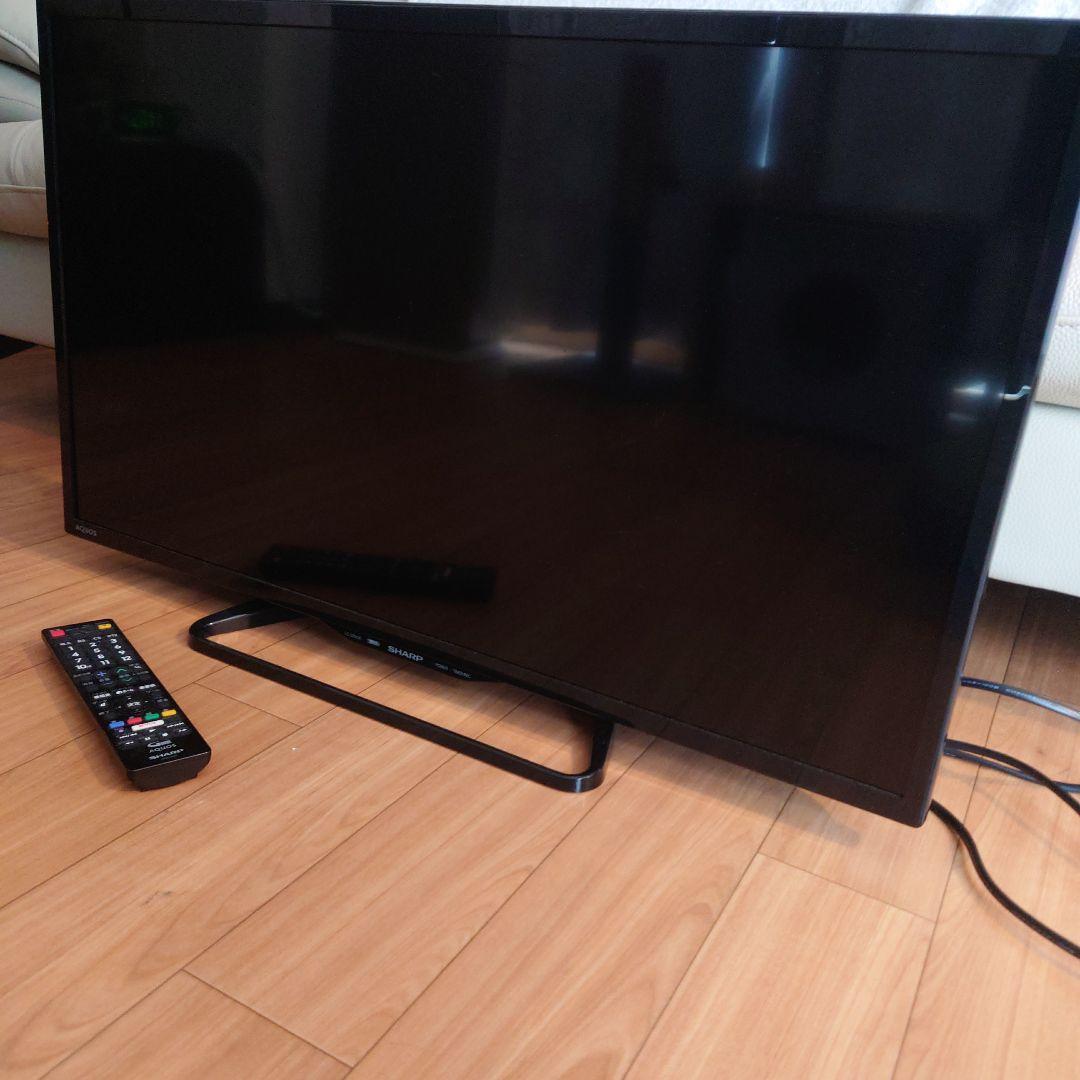 AQUOS 液晶テレビ スタンド式 リモコン付属