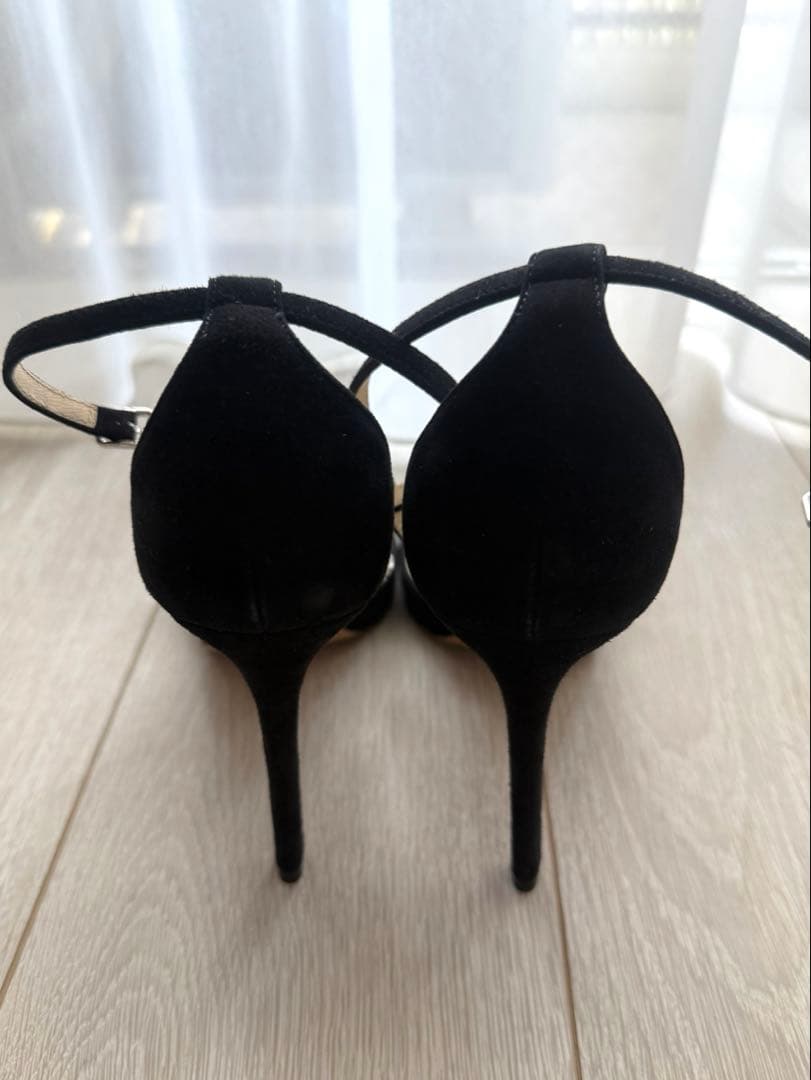 JIMMY CHOO 38 パンプス ハイヒール ビジュ