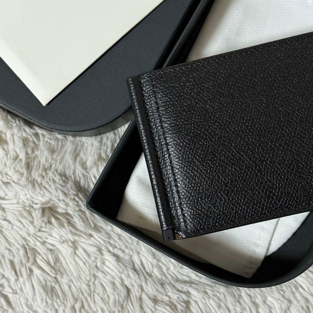 ⭐️新品未使用⭐️　Valextra　ヴァレクストラ　マネークリップ　ブラック