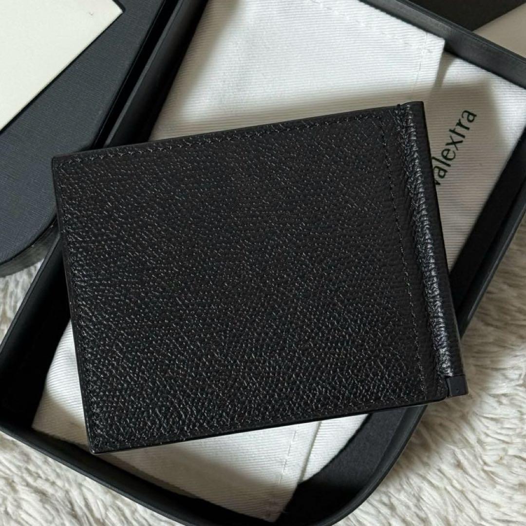 ⭐️新品未使用⭐️　Valextra　ヴァレクストラ　マネークリップ　ブラック