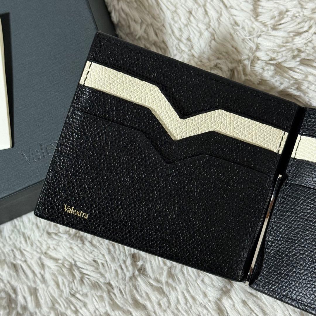 ⭐️新品未使用⭐️　Valextra　ヴァレクストラ　マネークリップ　ブラック