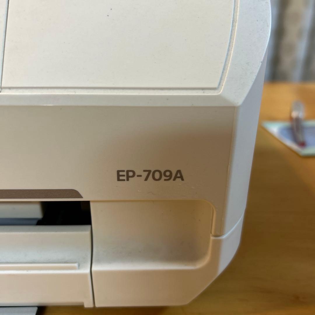 EPSON EP-709A インクジェットプリンター本体 +インク3色（未開封）