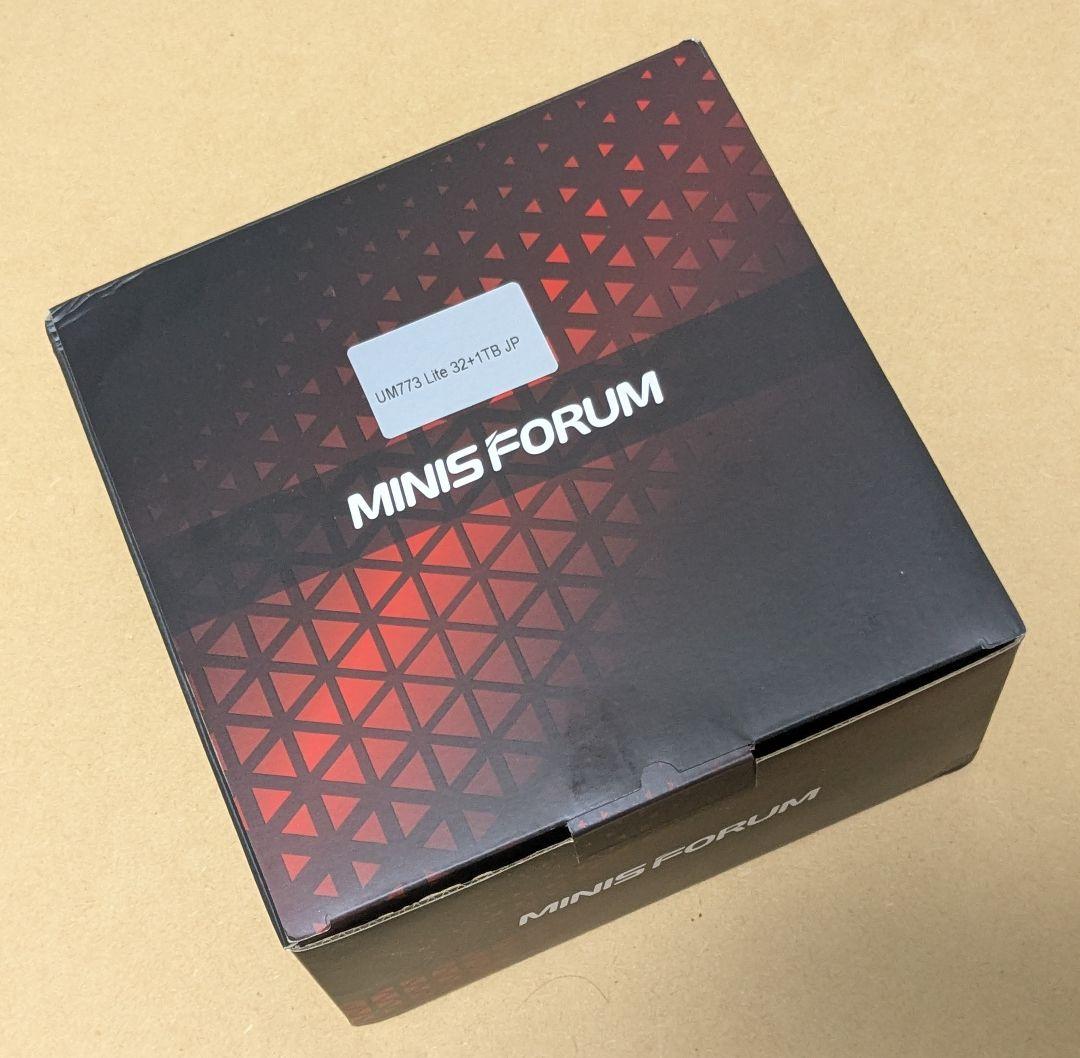 ミニPC MINISFORUM UM773 lite Ryzen7735HS