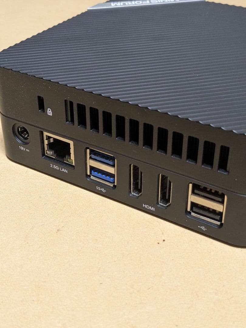 ミニPC MINISFORUM UM773 lite Ryzen7735HS