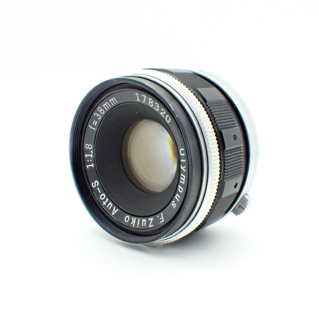 【動作確認済】OLYMPUS F.zuiko 38mm f1.8 初期保証付き