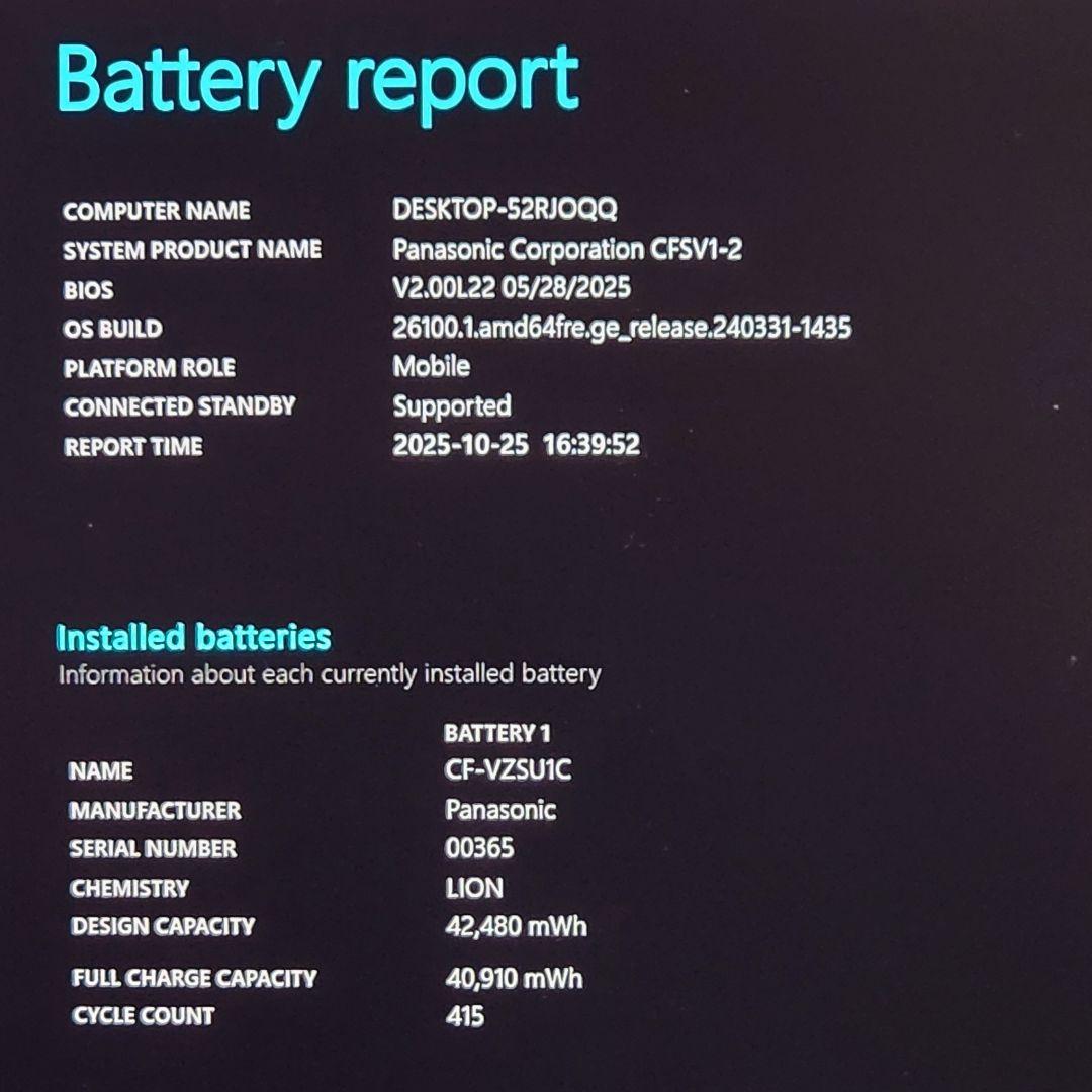 レッツノートCF-SV1★ 16G★SSD512G★Office[250]
