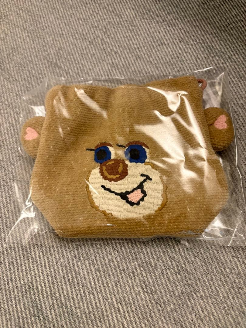 フェイラー FEILER ドアップテディガール　耳付き巾着 ポーチ