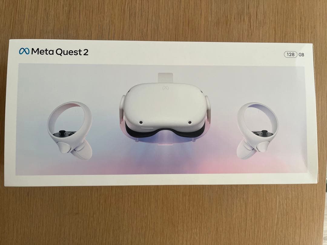 数回使用のみ　 QUEST 2 128GB メタクエスト2