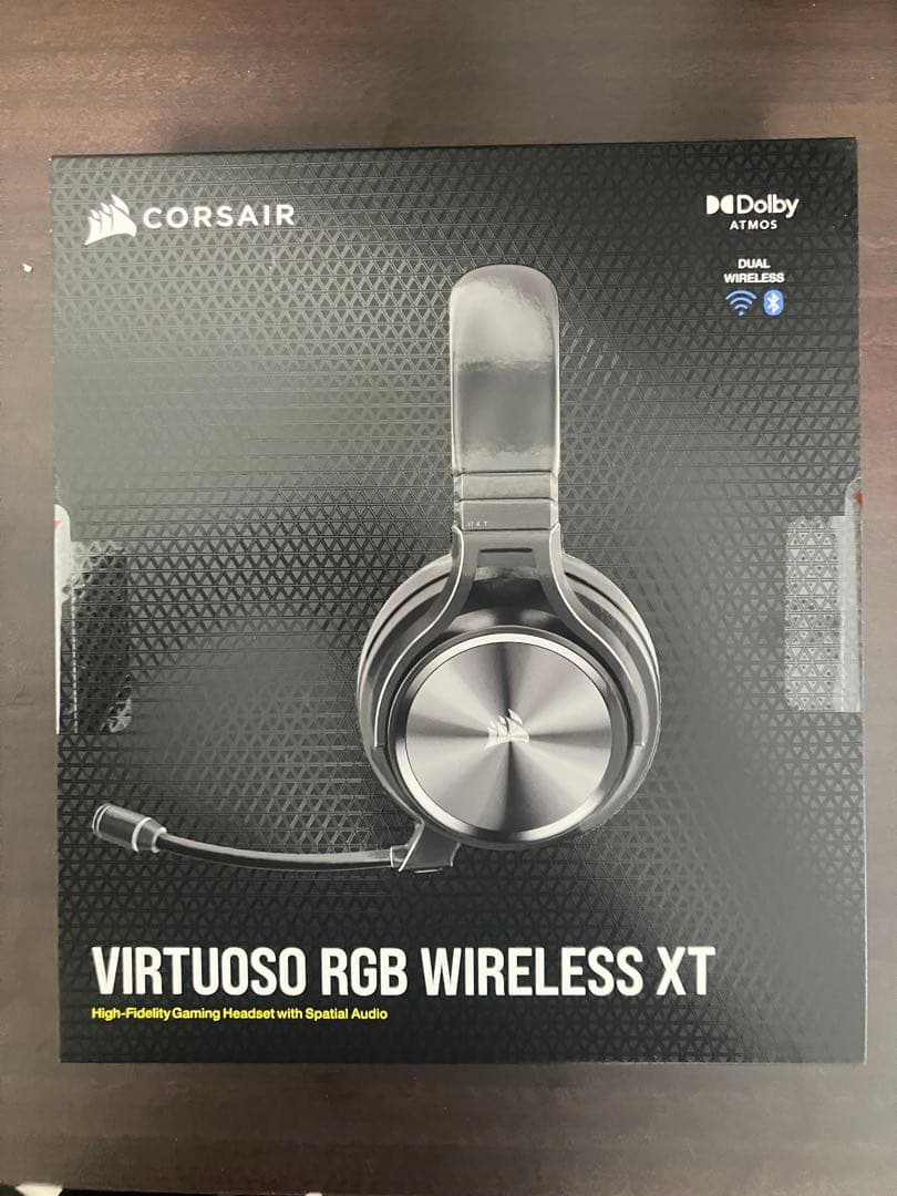 【新品未使用】 Corsair Virtuoso RGB Wireless XT