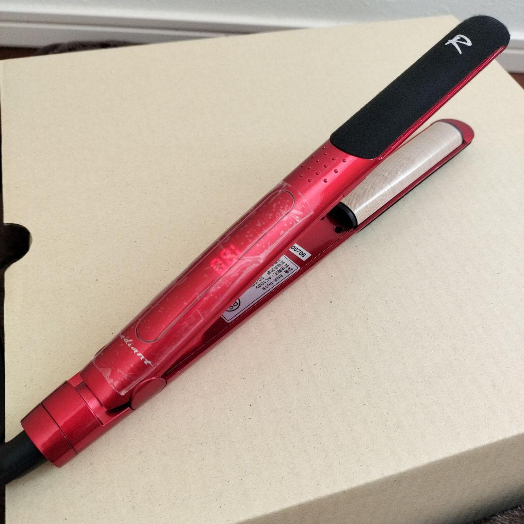 シルクプロアイロン　radiant R　レッド