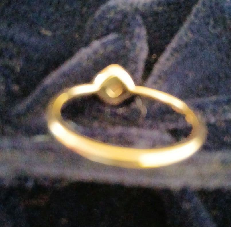 美品　agete　アマデトワールリング