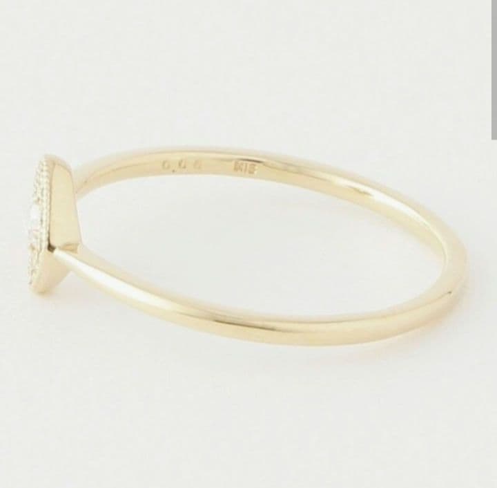 美品　agete　アマデトワールリング