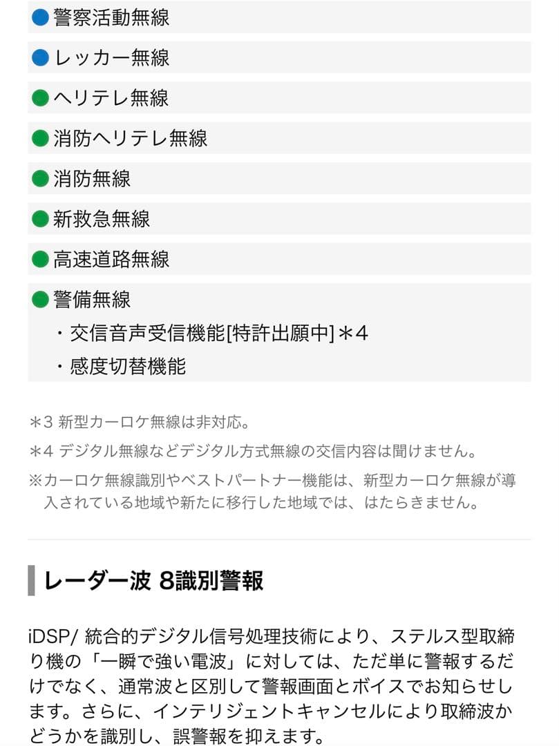 SUPER CAT ZK3100 レーダー探知機本体　新品