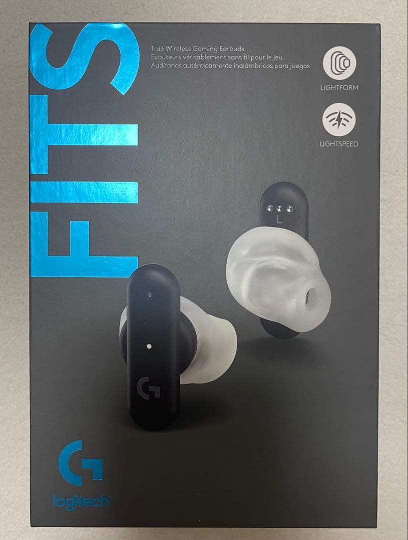 【新品・未開封】Logitech FITS ワイヤレス ゲーミング イヤホン