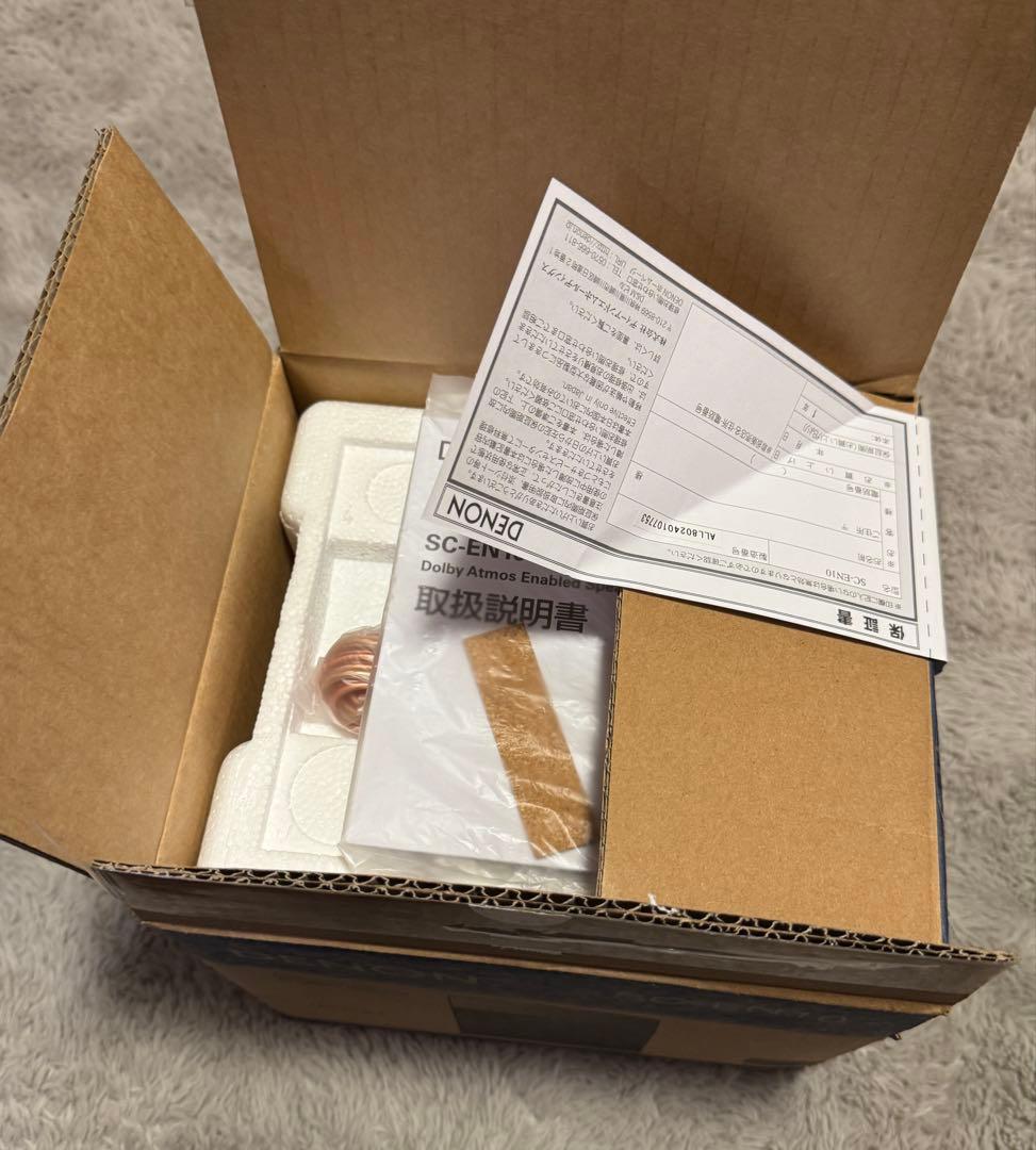 DENON（デノン） イネーブルドスピーカー SCEN10K ペア2本