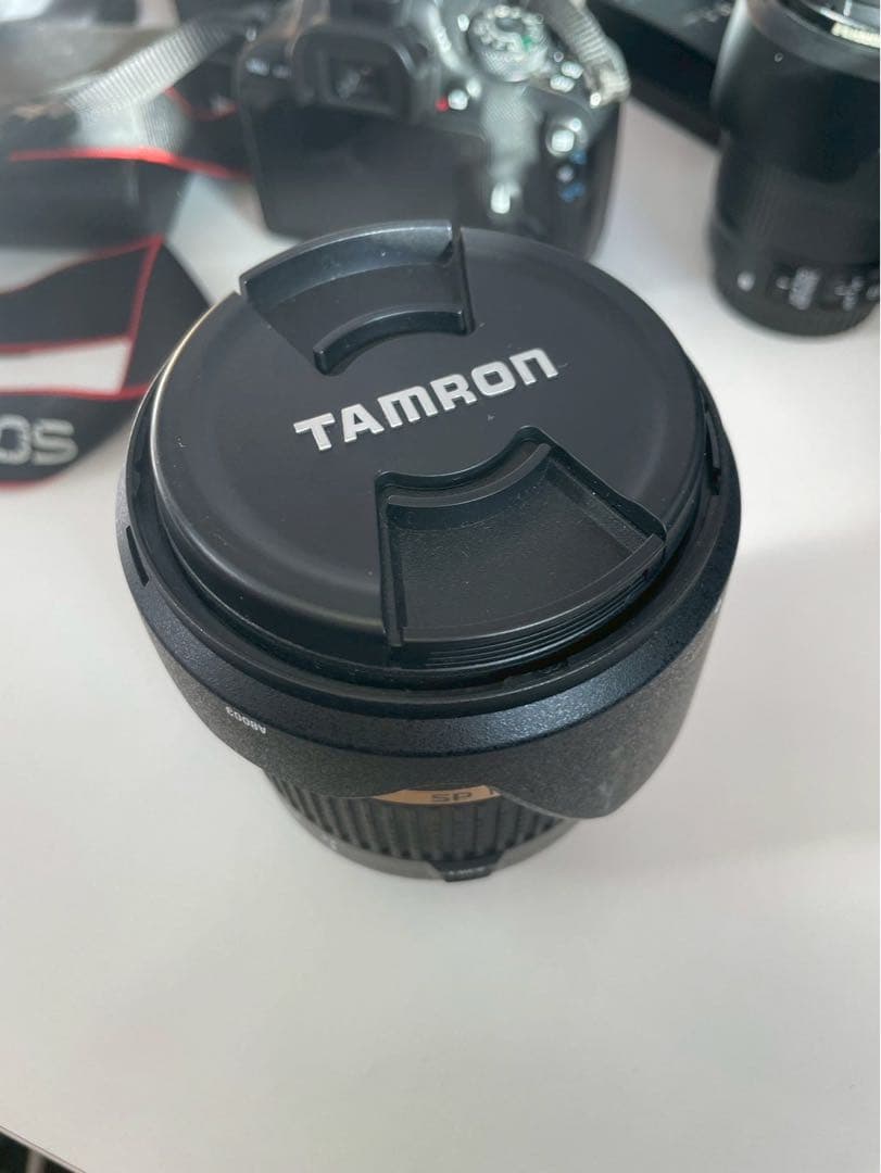 tamron sp 17-50mm f2.8 for canon、フード付き