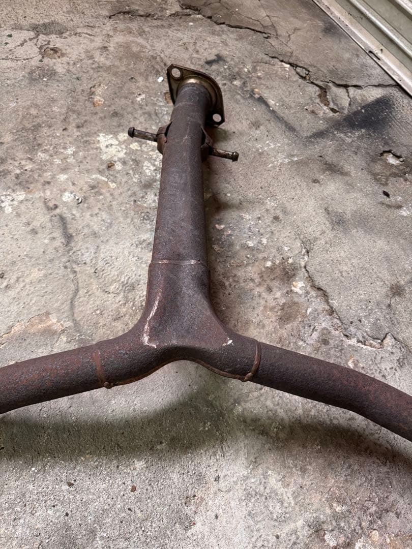 マークXマフラー本体、純正加工マフラー