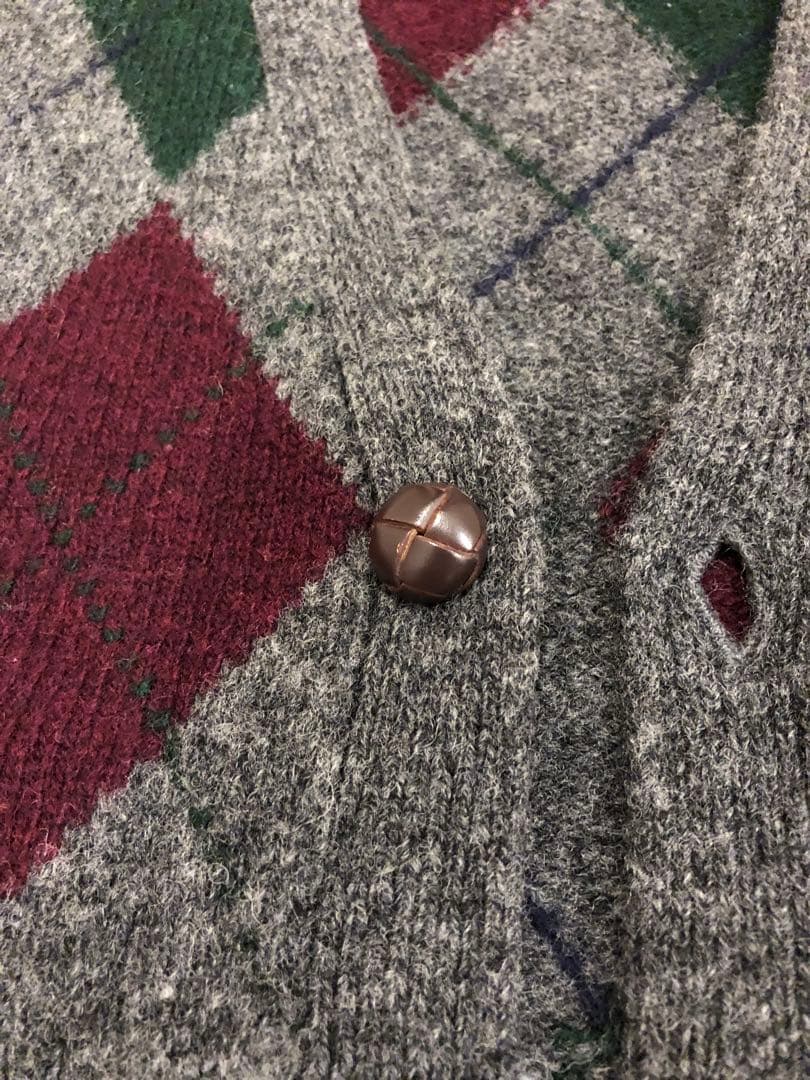 ラルフローレンラグビー　アーガイルニット