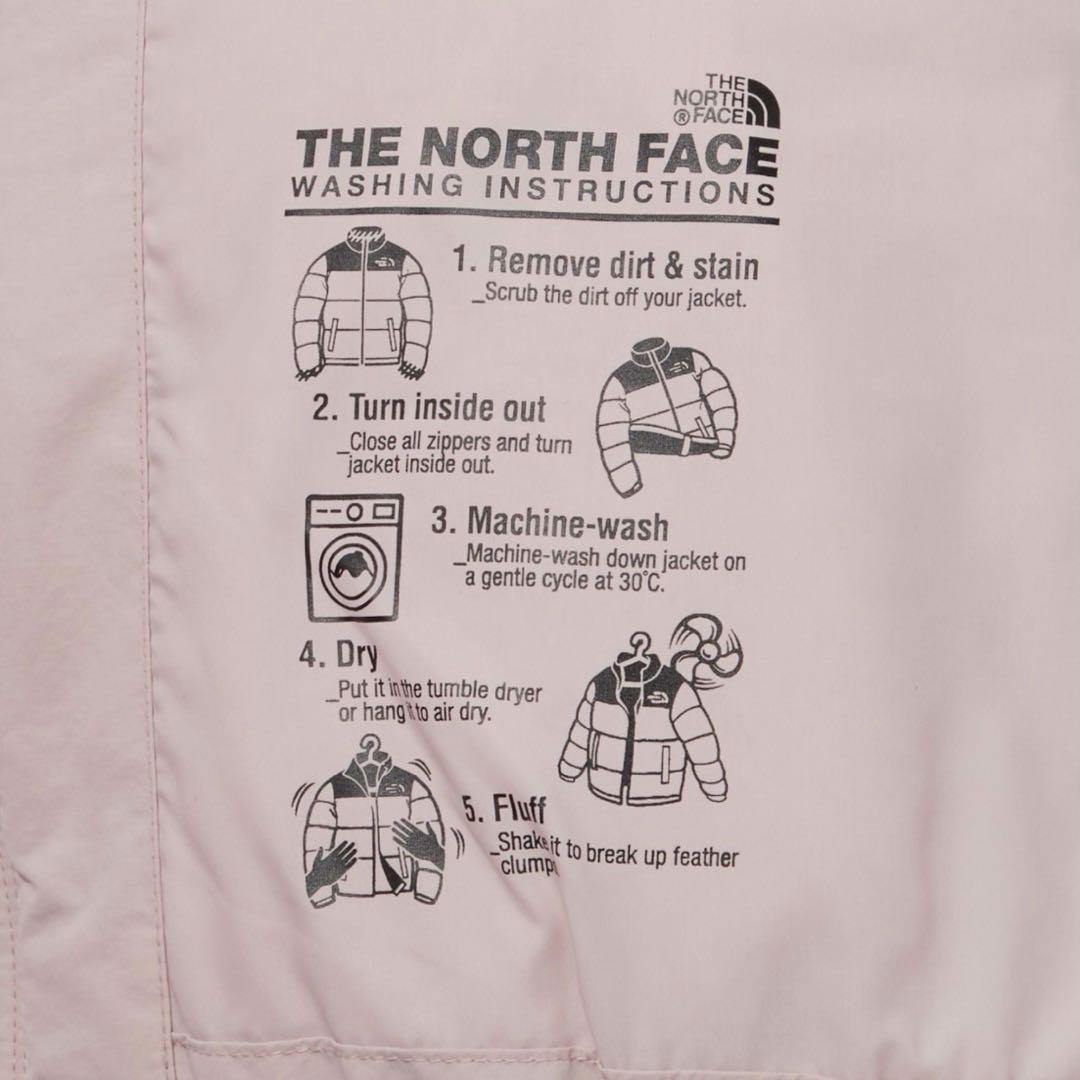 【美品】ノースフェイスダウン 韓国 ピンク Sサイズ　ヌプシ