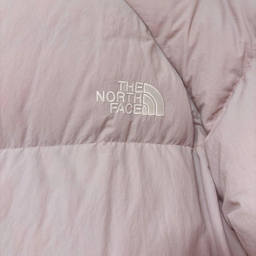 【美品】ノースフェイスダウン 韓国 ピンク Sサイズ　ヌプシ