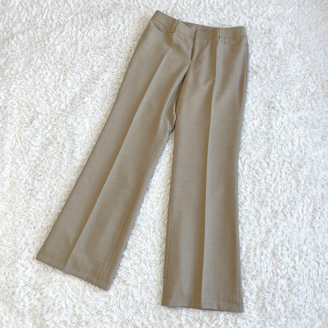 ニューヨーカー スーツ セットアップ パンツ 大きいサイズ ワイドパンツ フレア