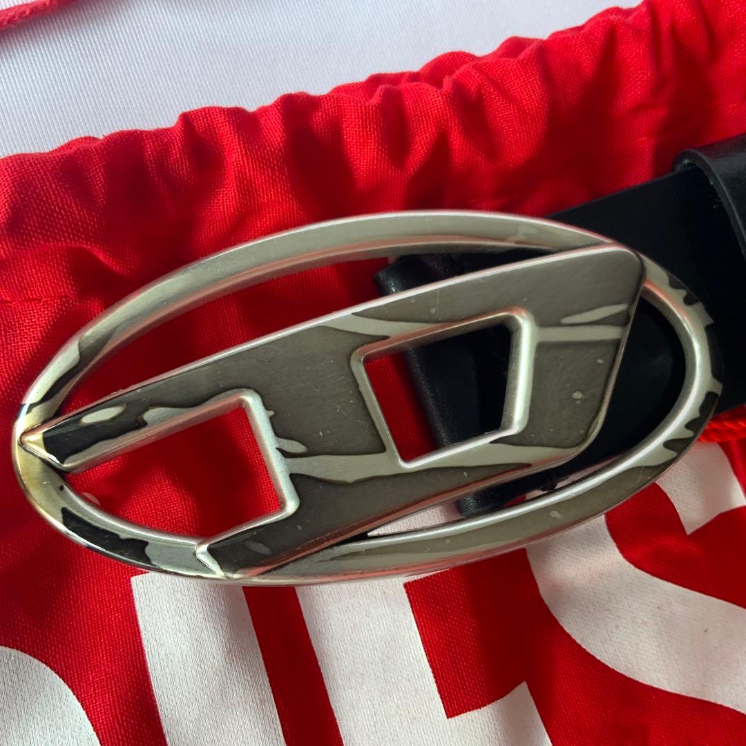 新品　訳あり　DIESEL　ベルト　B-1DR　X08516　80　ユニセックス